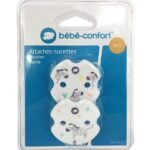 Bebe Confort - Attaches sucette clip croix (3M +)