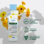 Klorane - Eau nettoyante sans rinçage au Calendula apaisant - Bébé - Peau normale 500 ml – Image 3