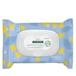 Klorane - Lingettes nettoyantes douces pour le corps au Calendula apaisant - Bébé - Peau normale à sèche 25 u
