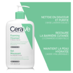 CeraVe Gel Moussant Nettoyant Peau Normale à Grasse | 473ml – Image 2