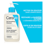 CeraVe SA Gel Nettoyant Anti-Rugosités Peau Sèche et Rugueuse | 236ml – Image 8