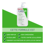 CeraVe Crème Moussante Nettoyante Hydratante Peau Normale à Sèche | 236ml – Image 3