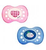 Dodie - Sucette forme anatomique silicone nuit (6M +) N°17 – Image 2