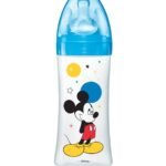 Dodie - Biberon Disney Baby Mickey Initiation+ Anti-colique débit 3 (6M +) - 330 ml
