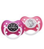 Dodie - Sucette forme anatomique silicone Girly Licorne (6M +) N°A70 – Image 2