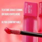 Maybelline SuperStay Teddy Tint LIQUID LIP TINT 45 Pinky Promise 5ml – Image 5
