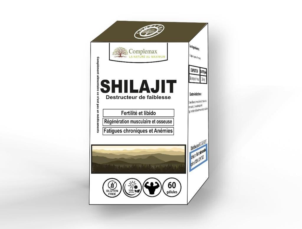 6879b329-29ee-4107-9c3f-2193aed64e48-1.jpg Complemax Shilajit 60 Gelules – Image 1