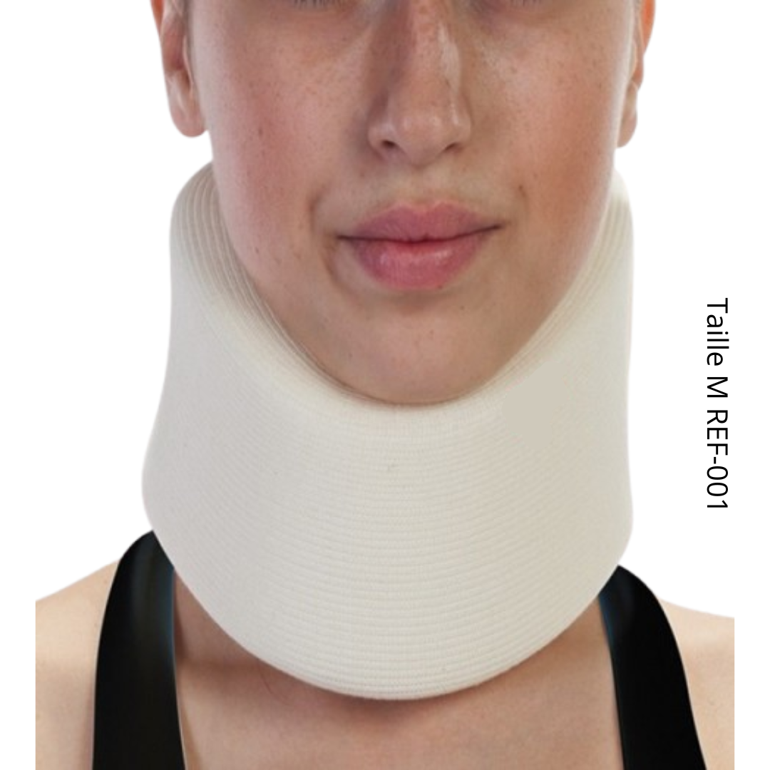 ANNAFIX-Collier-Cervical-Mousse-Blanc-Taille-Medium-REF-001-1.png ANNAFIX Collier Cervical Mousse Blanc Taille Medium REF-001 – Image 1