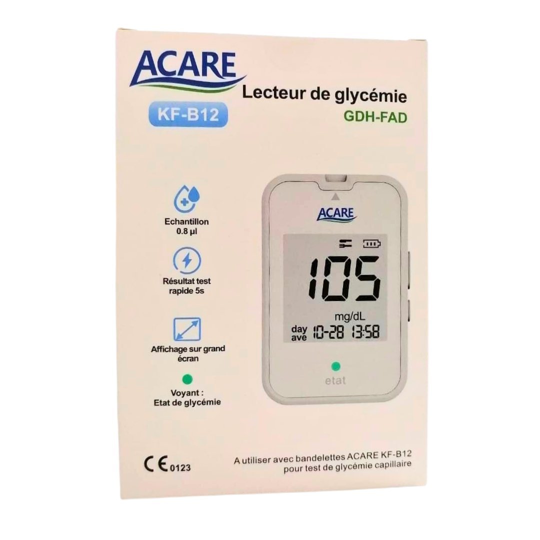 Acare-lecteur-de-glycemie.jpg Acare Lecteur de glycemie – Image 1
