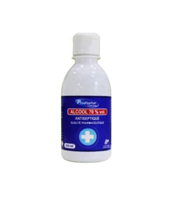 Alcool-70-250ml-prodisphar-1.jpg Prodisphar Alcool 70% 250ml – Image 1