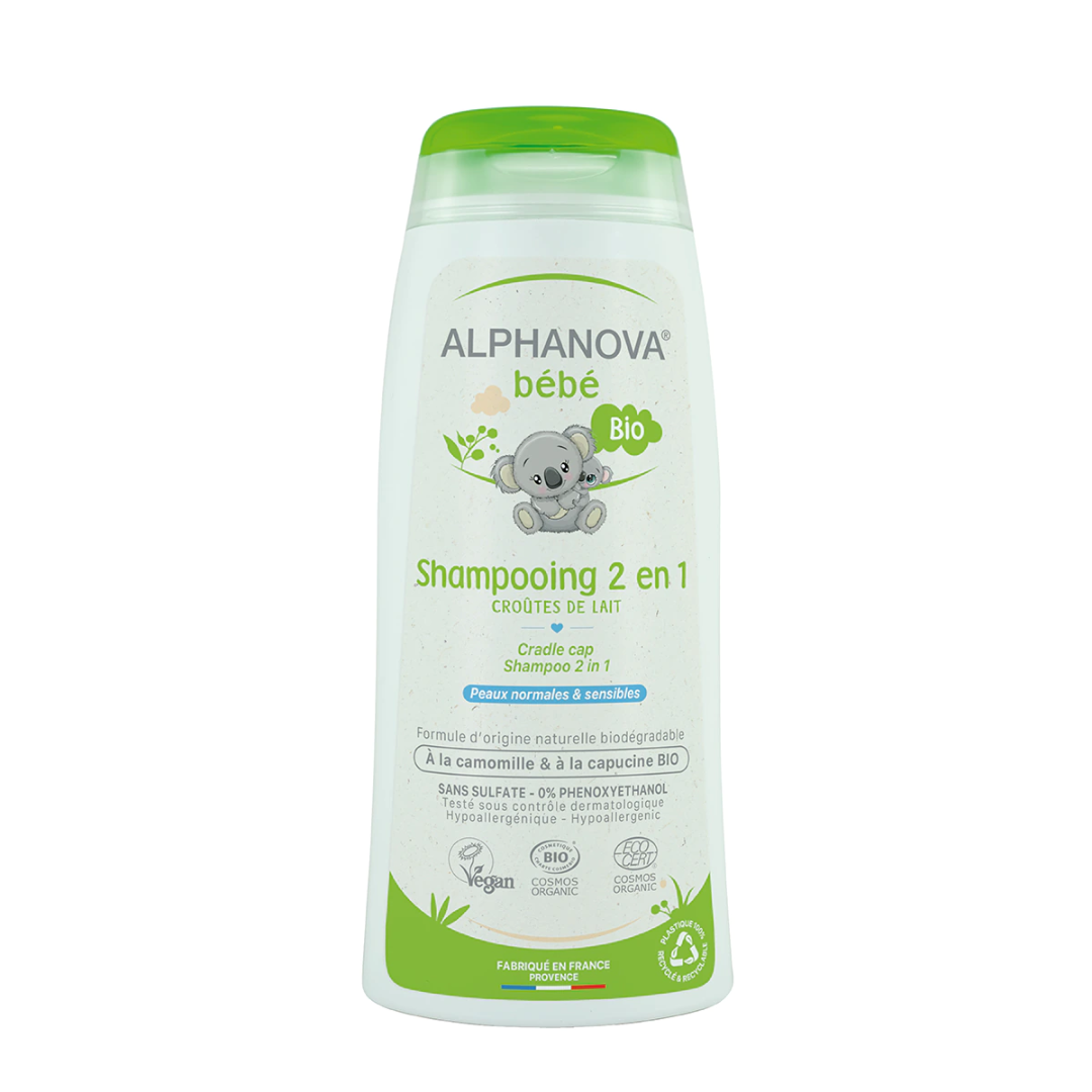 Alphanova-Shampoing-Bebe-2en1-200ml.png Alphanova Shampoing Bebe 2en1 200ml – Image 1