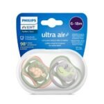 Avent Sucette Ultra Air 0-6m Boy Scf085/60