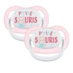 Bebe Confort 2 Sucette Physio Air Conf 6-18m Petit souris