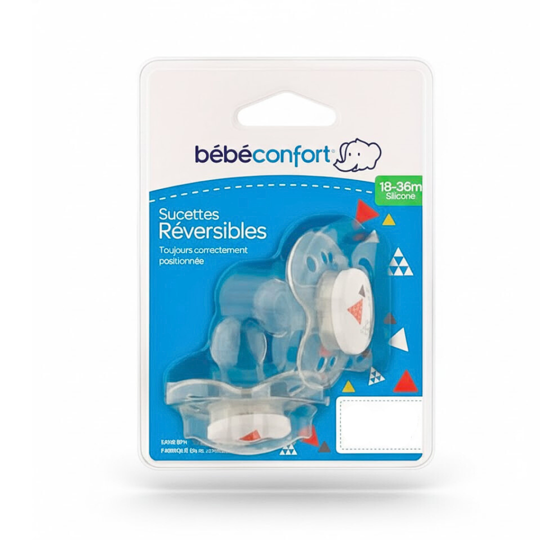 BB-Conf-2-Suc-Reversible-18-36m-Animals-Bleu-1.png Bebe Confort 2 Sucette Reversible 18-36mois Animals Bleu – Image 1
