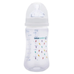 Bebe Confort - Biberon Maternity en verre 270 ml - Indians Blanc (0-12M +)