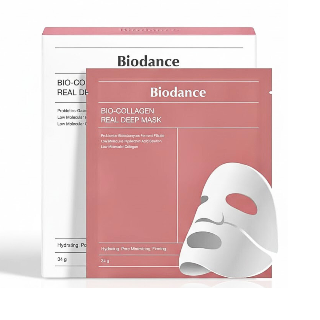 Biodance-Bio-Collagen-Real-Deep-Mask-4pcs-1.png Biodance Bio Collagen-Real Deep Mask 4 Pieces – Image 1
