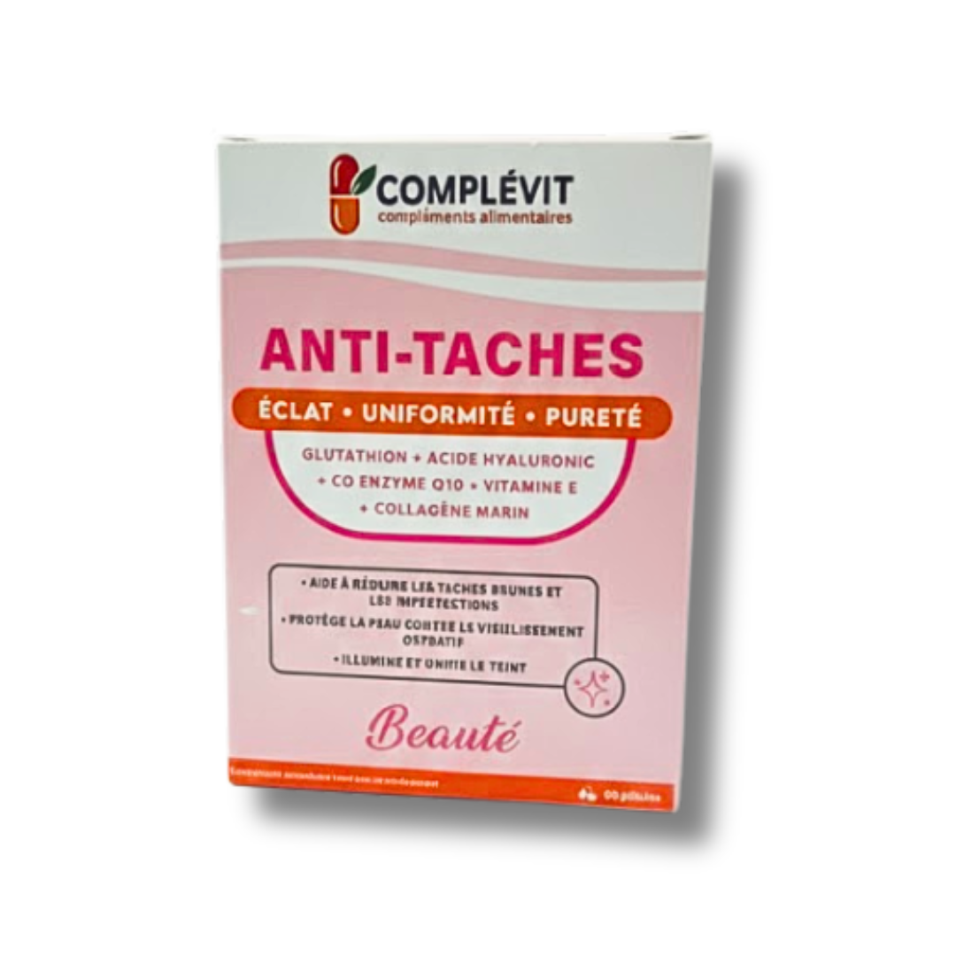 Complevit-Anti-taches-60gelules.png Complevit Anti-Taches 60 Gelules – Image 1