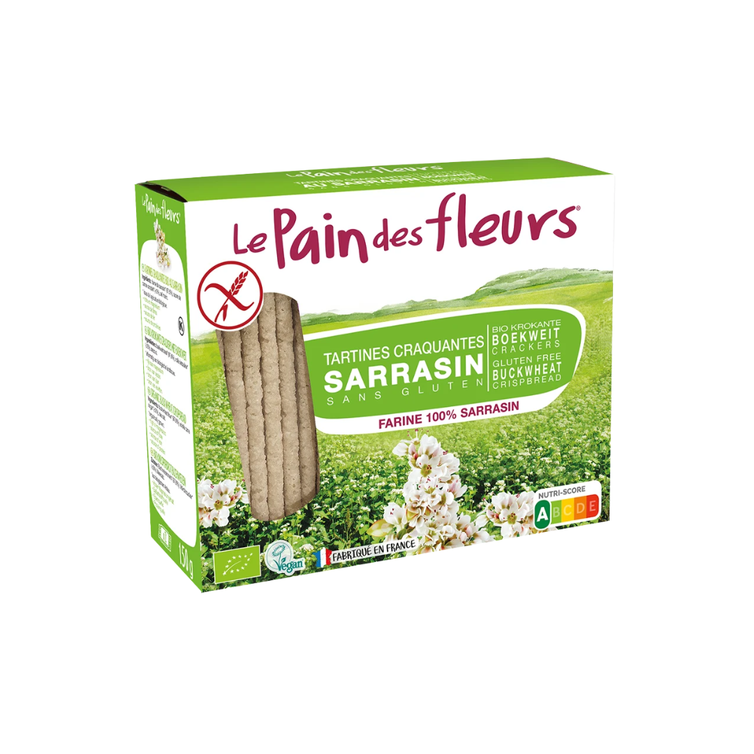 Design-sans-titre-14-1.png Le Pain des Fleurs Tartines Craquantes au Sarrasin Bio sans Gluten 100 gF – Image 1