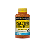 Mason Natural Calcium + Vitamine D3 60 Softgels 1618-60