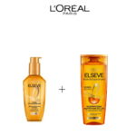 L'Oreal Paris Elseve Huile Extraodinaire Cheveux tres Secs  shampooing 200ml+Serum 100ml