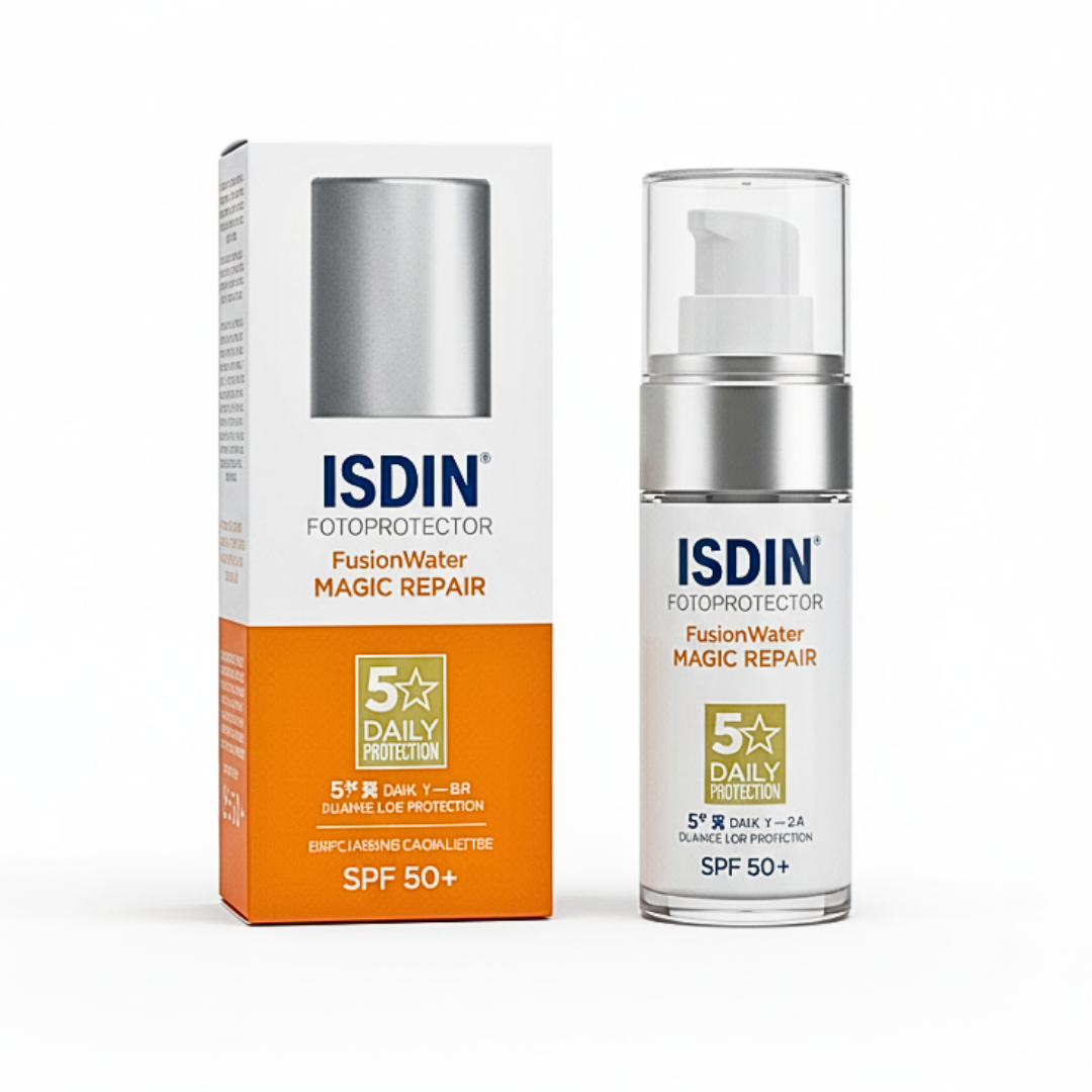 Fotoprotecteur-Fusion-water-Magic-repair-50Ml-1.png ISDIN fotoprotector Fusion Water Magic Repair 50Ml – Image 1