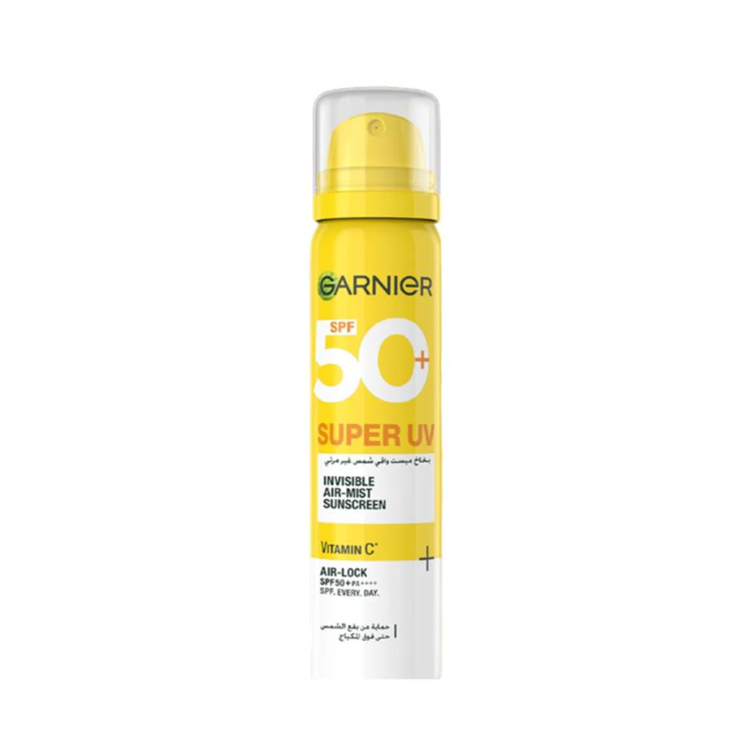 Garnier-Super-UV-Mist-Invisible-spray-Spf50-75ml-1.png Garnier Super UV Mist Invisible Spray Spf50+ 75ml – Image 1
