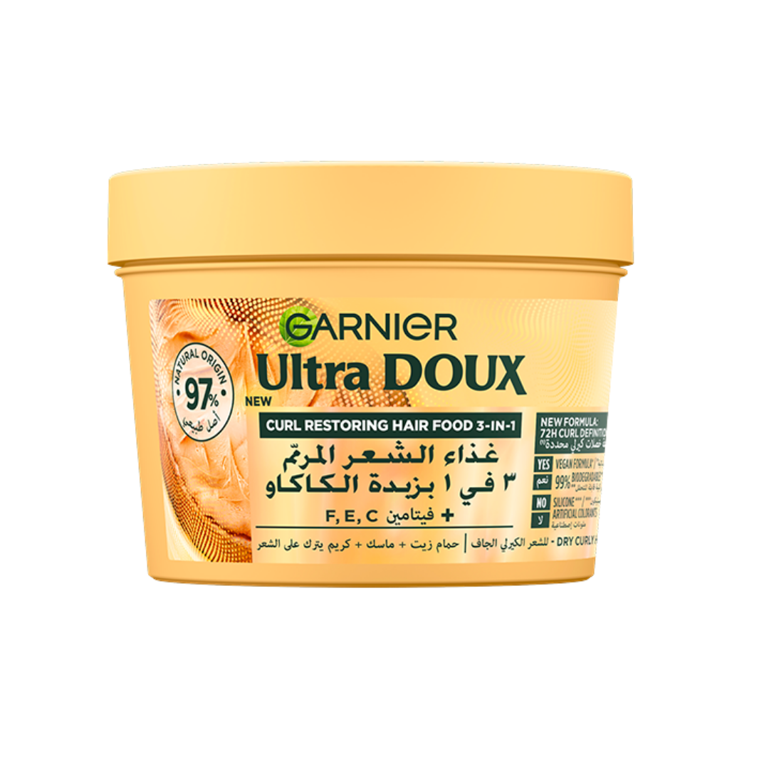 Garnier-Ultra-Doux-Hair-Food-Cocoa-390ml-1.png Garnier Ultra Doux Hair Food Cocoa 390ml – Image 1