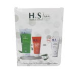 H&S Line Gel Purifiant 200ml + Ecran Solaire 50ml + Creme Regulatrice 50ml Pack