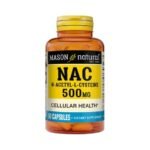 Mason Natural Nac  N-Acetyl-L-Cysteine 60 capsules  1710-60