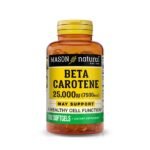 Mason Natural Beta Carotene 100 Softgels