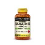 Mason Natural Flaxseed Oil 1000 mg 100 Softgels