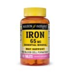 Mason Natural Iron 65mg 100 Tablets
