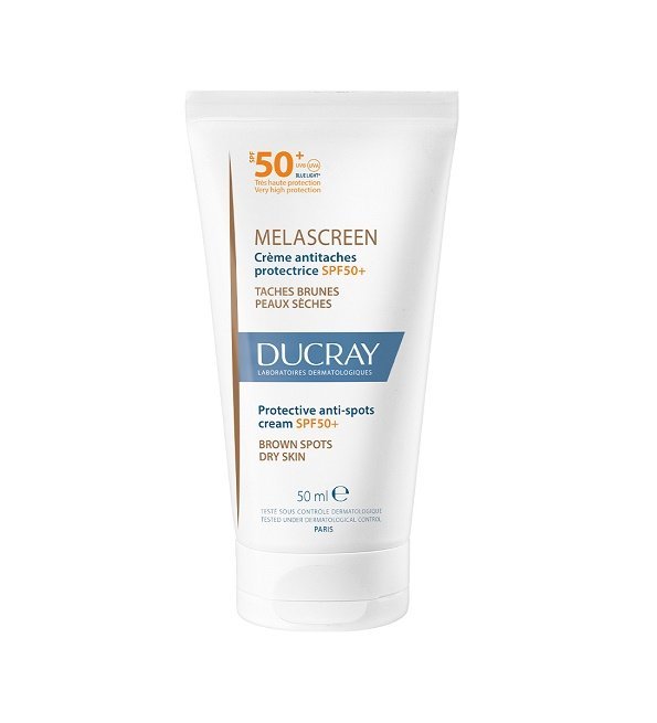 Melascreen-creme-anti-taches-protectrice-SPF50-50ml-1.jpg DUCRAY MELASCREEN Crème Antitaches Protectrice SPF50+ 50ml – Image 1