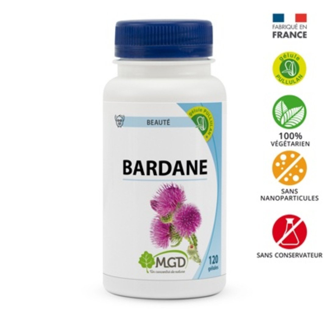 Mgd-Bardane-120-gelules-1.jpg Mgd Nature Bardane 120 gelules – Image 1
