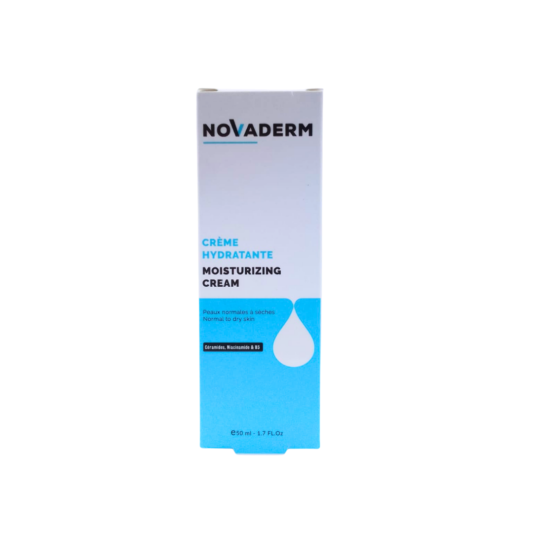 Novaderm-Creme-Hydratante-50ml.png Novaderm Creme Hydratante 50ml – Image 1