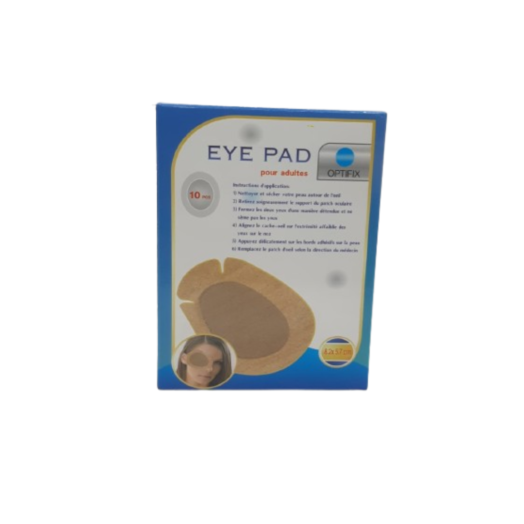 Optifix-eye-pad-adults-85.7cm10pcs-4.png Optifix Eye Pour Adults 8*5.7cm/10 Pieces – Image 1