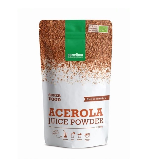 PURASANA-POUDRE-DACEROLA-100G-1.jpg PURASANA POUDRE D'ACEROLA 100G – Image 1