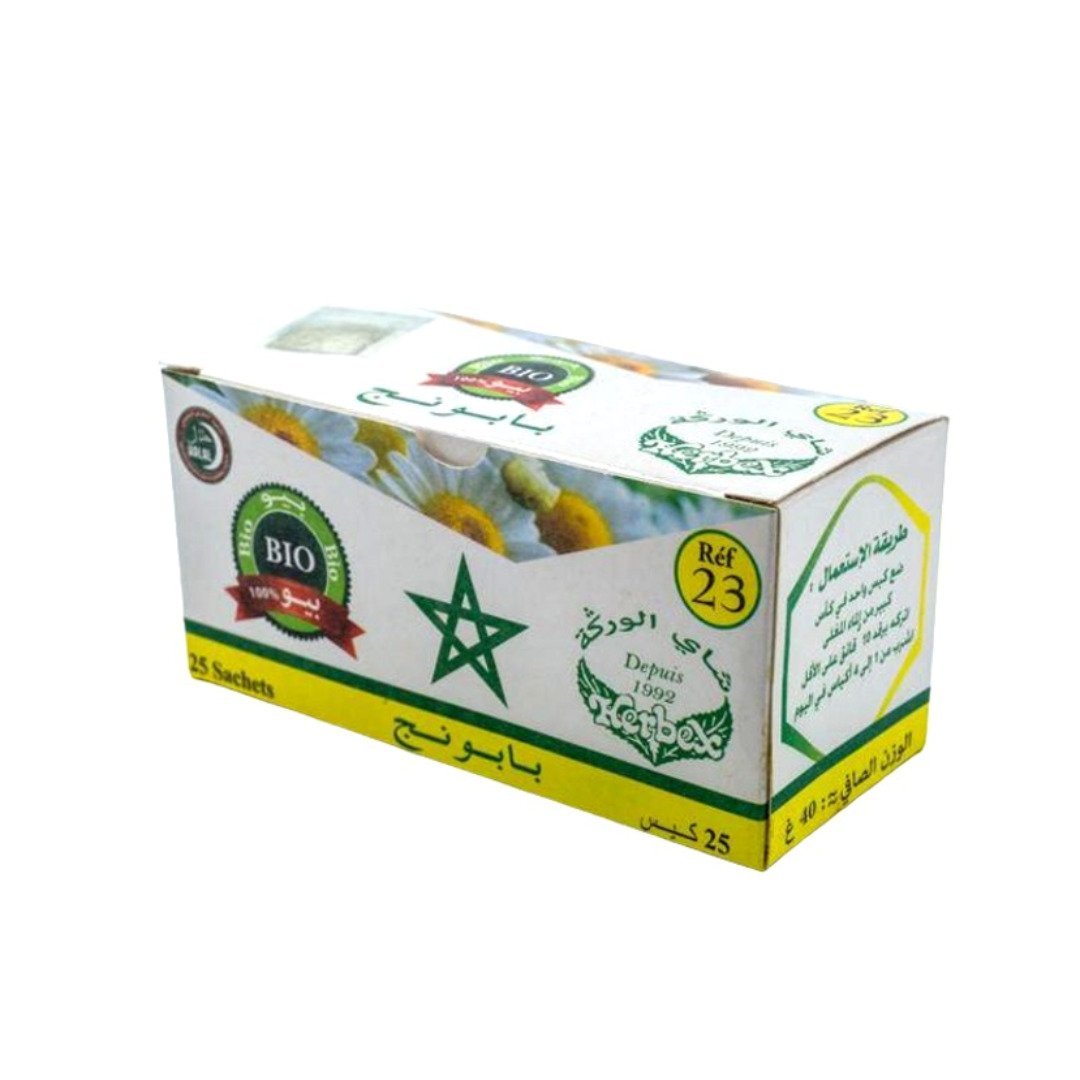 Pharmaflor-Tisane-N°23-camomile-bio-20-sachet-1.jpg Pharmaflore Tisane N°23 Camomile Bio 20 Sachet – Image 1