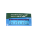 Pilulier Organisateur de Pilules 7j/14 Compartiments ref AM09-077