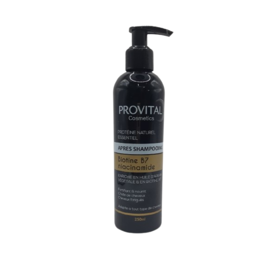 Pro-Vital-Apres-Shamp-Biotine-B7-Niacinamide-250ml-1.png Pro Vital Apres Shampoing Biotine B7 Niacinamide 250ml – Image 1