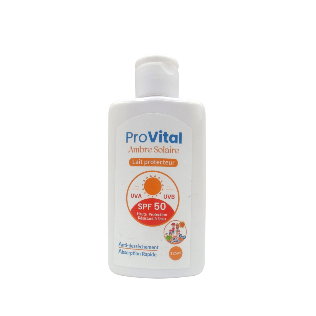 Pro-vital-lait-ambre-solaire-125ml-1.png Pro Vital Lait Ambre Solaire 125ml – Image 1