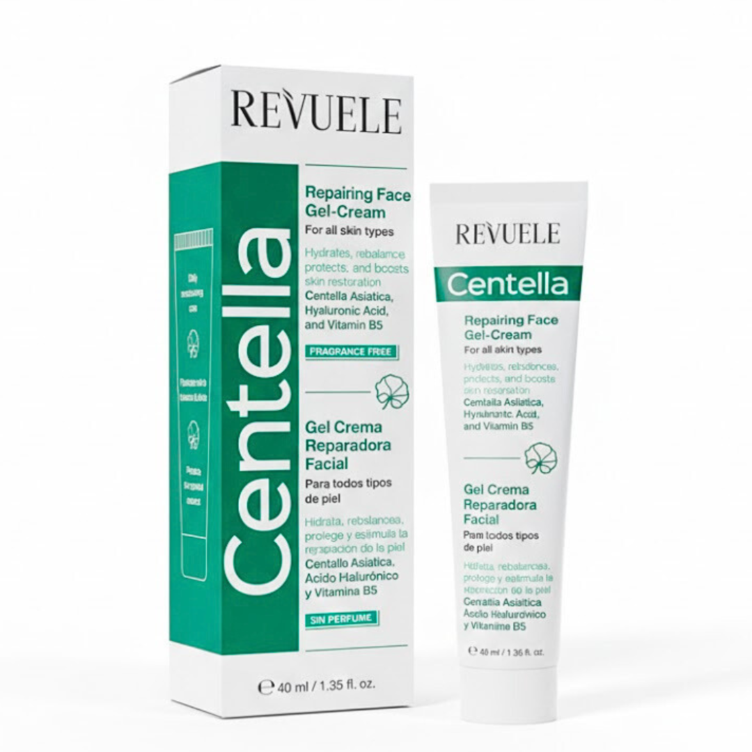 Revuele-Centella-Repairing-Face-Gel-Cream-40ml-1.png Revuele Centella Repairing Face Gel-Cream 40ml – Image 1