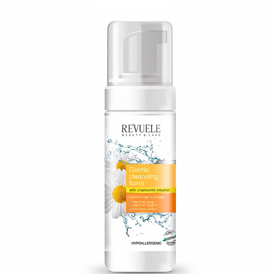 Revuele-Foam-Soft-Cleansing-With-Chamomile-Infusion-150ml-1.png Revuele Foam Soft Cleansing With Chamomile Infusion 150ml – Image 1