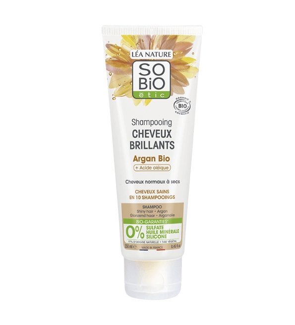SO-BIO-SHAMPOING-CHEVEUX-BRILLANTS-ARGAN-250ML-1.jpg SO BIO SHAMPOOING CHEVEUX BRILLANTS ARGAN 250ML – Image 1
