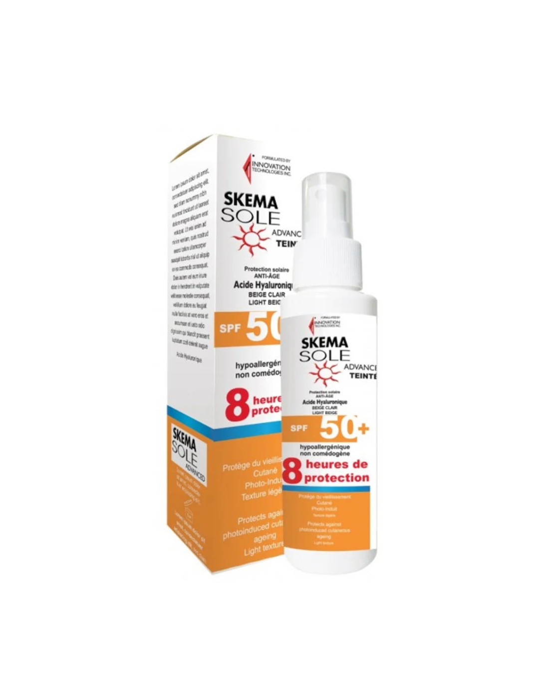Skema-Sole-Advanced-Teinte-acide-Hyaluronique-spf50-100ml-2.png Skema Sole Advanced Teinte Acide Hyaluronique Spf50+ 100ml – Image 1