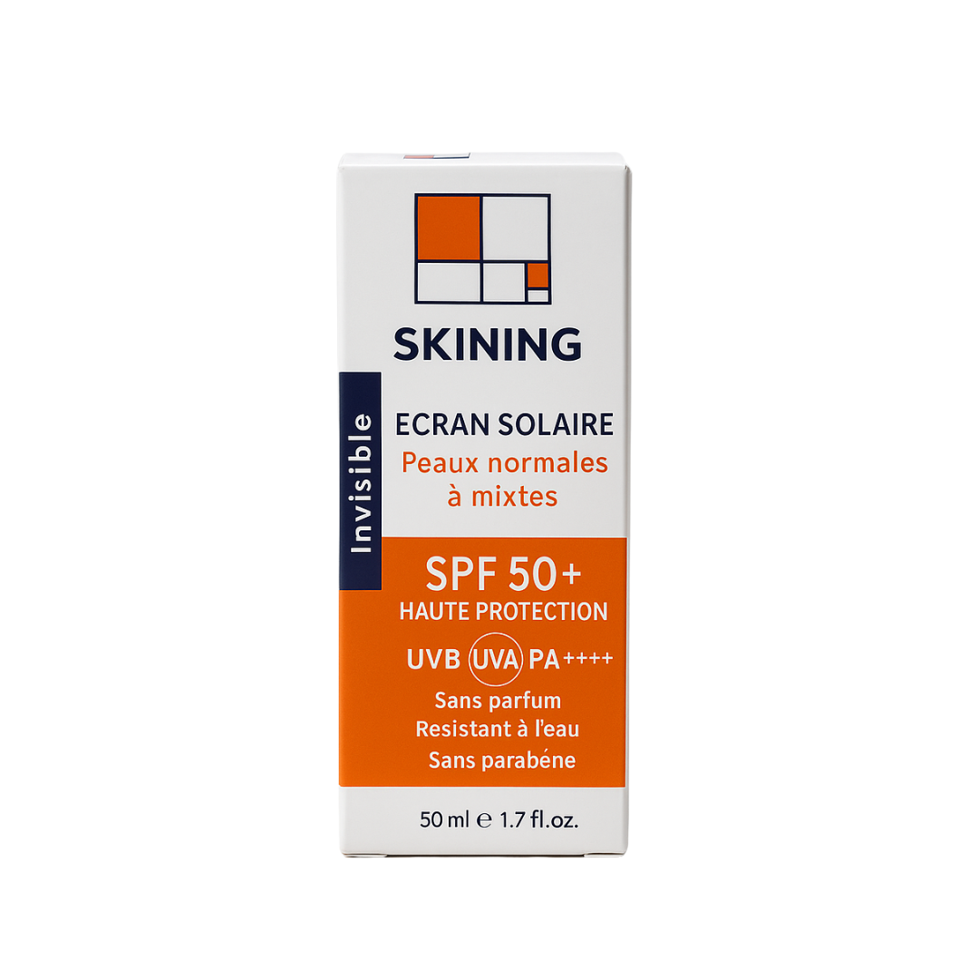 Skining-Ecran-Invisible-Hydrat-Peau-Normale-a-Mixte-50ml.png Skining Ecran Invisible Hydrat Peau Normale à Mixte 50ml – Image 1