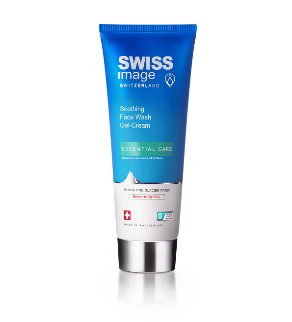 Soothing-Face-Wash-Gel-Cream-200-ml-1.png Swiss Image Essential Care Soothing Face Wash Gel Cream 200ml – Image 1
