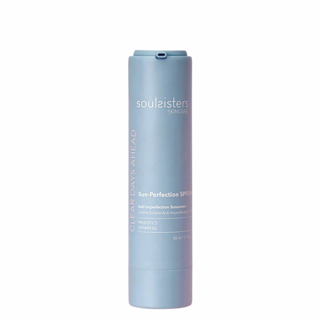 Soul-Sisters-Creme-Solaire-Anti-Imperfection-SPF50-50ml-1.png Soul Sisters Creme Solaire Anti-Imperfection SPF50+ 50ml – Image 1