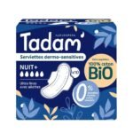 TADAM SERVIETTES ULTRA NUIT+ 10 UNITES