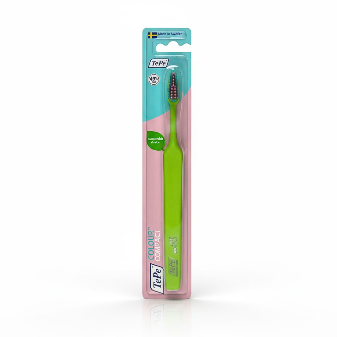 Tepe-Bad-Colour-Vert-Soft-1.png Tepe Brosse A Dents Colour Vert Soft – Image 1